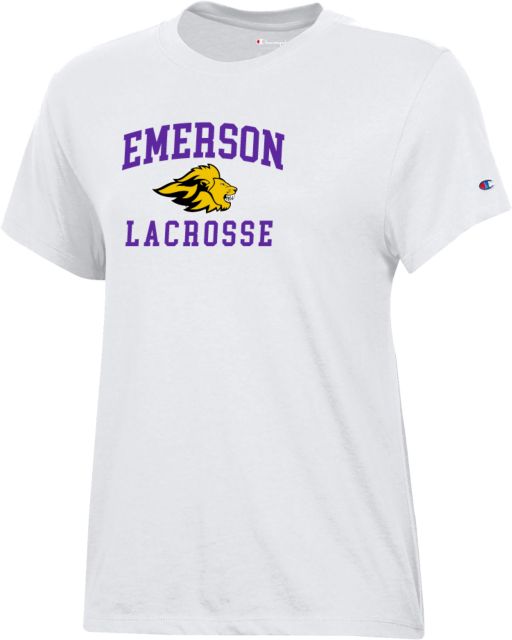 Emerson Champion Womens  Core Short Sleeve Tee Emerson Lacrosse w/ Mascot - ONLINE ONLY