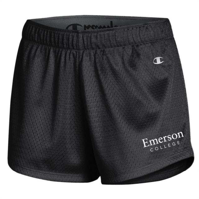 Emerson Champion Womens Mesh Short Emerson College Wordmark - ONLINE ONLY