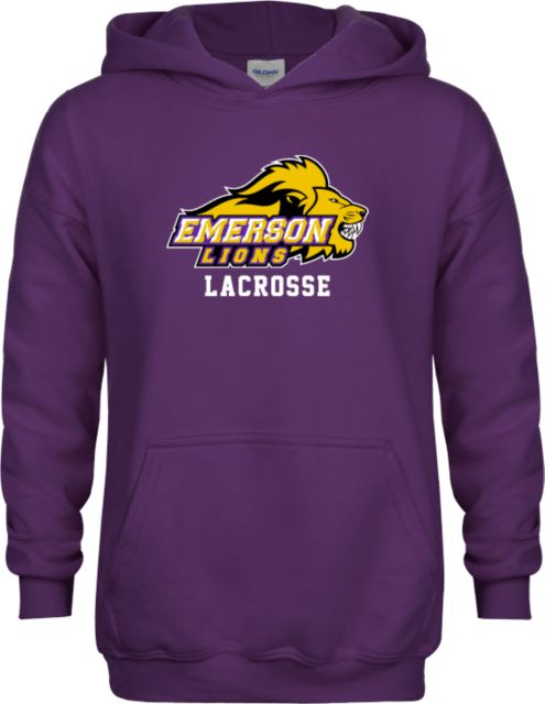 Emerson Youth Fleece Hoodie Emerson Lions Athletic Mark - Lacrosse - ONLINE ONLY
