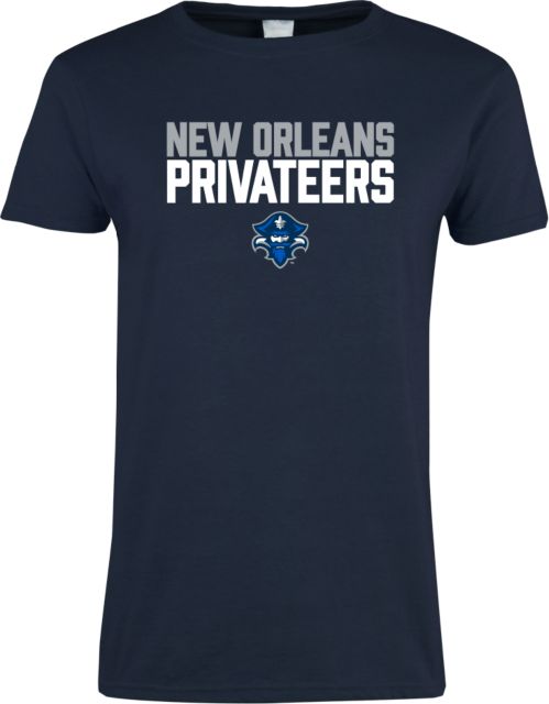 New Orleans Ladies T Shirt New Orlean Privateers Stacked - ONLINE ONLY