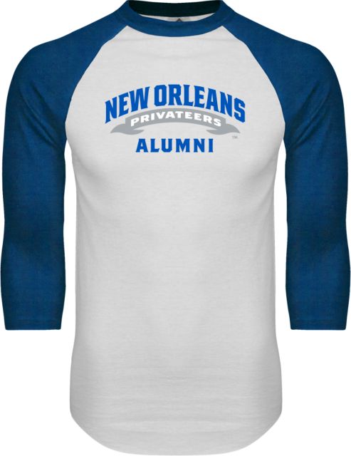 New Orleans Raglan Baseball T Shirt Alumni - ONLINE ONLY