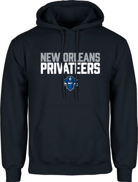 New Orleans Fleece Hoodie New Orlean Privateers Stacked - ONLINE ONLY