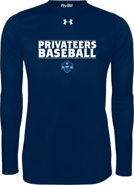 New Orleans Under Armour Long Sleeve Tech Tee Baseball Stacked Design - ONLINE ONLY