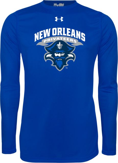 New Orleans Under Armour Long Sleeve Tech Tee Primary Mark - ONLINE ONLY