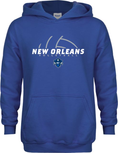 New Orleans Youth Fleece Hoodie Volleyball Half Ball Design - ONLINE ONLY
