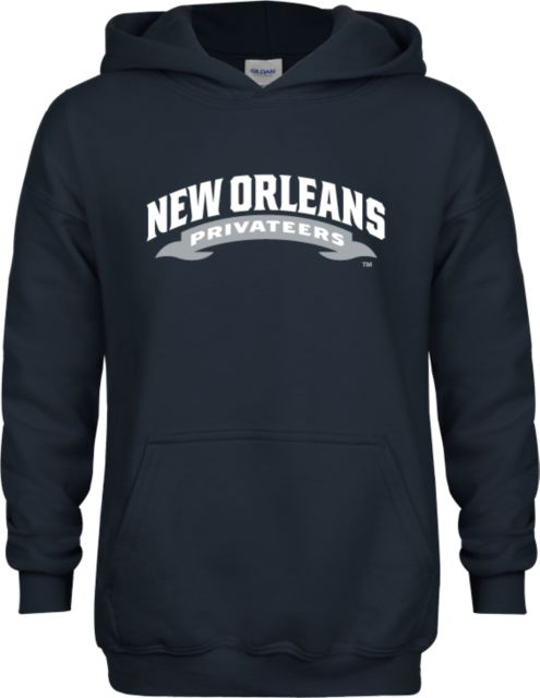 New Orleans Youth Fleece Hoodie Arched Banner - ONLINE ONLY