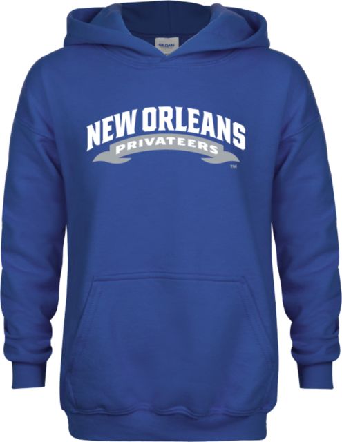 New Orleans Youth Fleece Hoodie Arched Banner - ONLINE ONLY