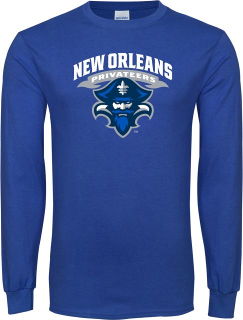 New Orleans Long Sleeve T Shirt Primary Mark - ONLINE ONLY