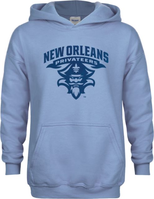 New Orleans Youth Fleece Hoodie Primary Mark Foil - ONLINE ONLY