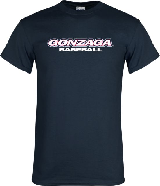 Gonzaga T Shirt Baseball - ONLINE ONLY