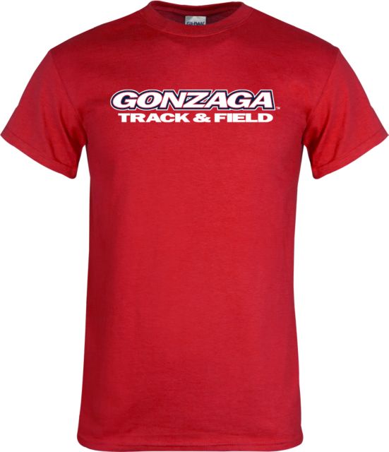 Gonzaga T Shirt Track and Field - ONLINE ONLY