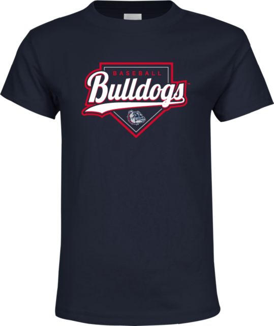 Gonzaga Youth T Shirt Bulldogs Baseball Script and Plate - ONLINE ONLY
