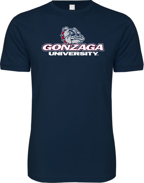 Gonzaga Next Level SoftStyle T Shirt Official Logo - ONLINE ONLY