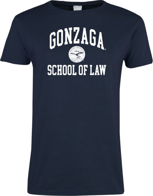 Gonzaga Womens Short Sleeve Tee Gonzaga Law Seal - ONLINE ONLY