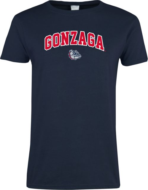 Gonzaga Ladies T Shirt Arched Gonzaga - ONLINE ONLY