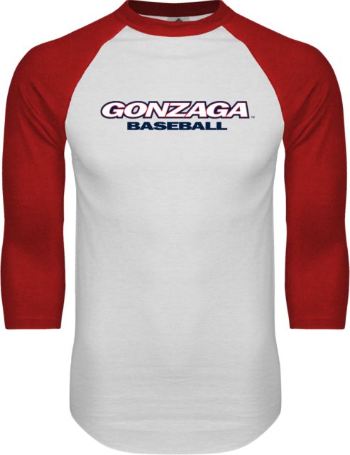 Gonzaga Raglan Baseball T-Shirt Baseball - ONLINE ONLY