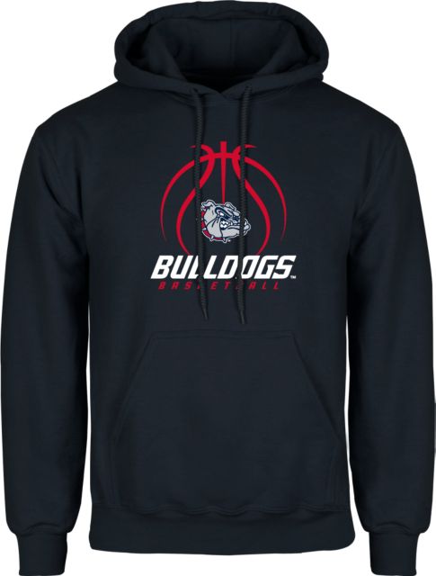 Gonzaga Fleece Hoodie Bulldogs Basketball Stacked - ONLINE ONLY