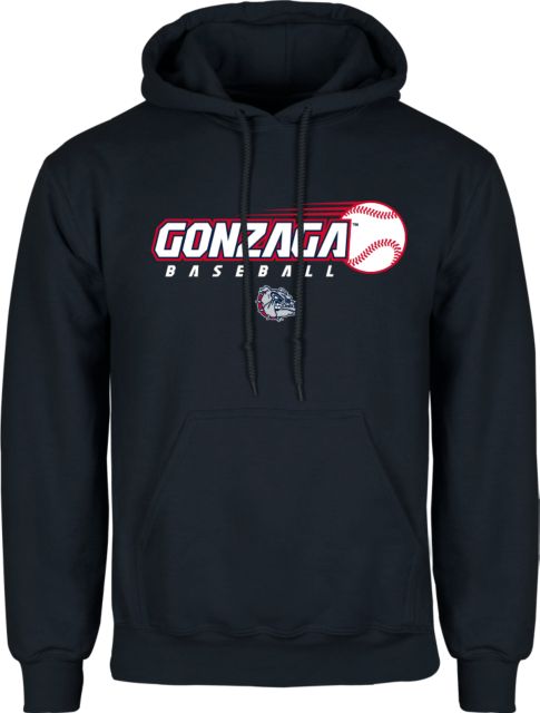 Gonzaga Fleece Hoodie Gonzaga Baseball Flying Ball - ONLINE ONLY