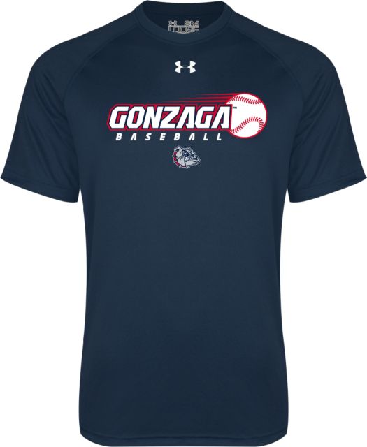Gonzaga Under Armour Tech Tee Gonzaga Baseball Flying Ball - ONLINE ONLY