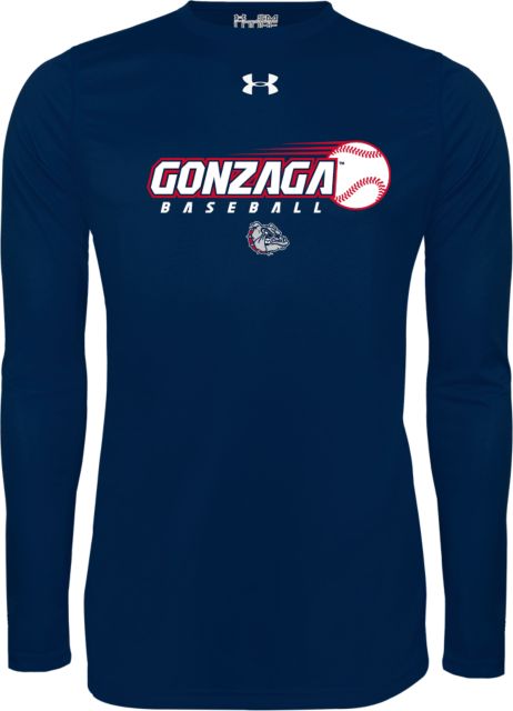 Gonzaga Under Armour Long Sleeve Tech Tee Gonzaga Baseball Flying Ball - ONLINE ONLY
