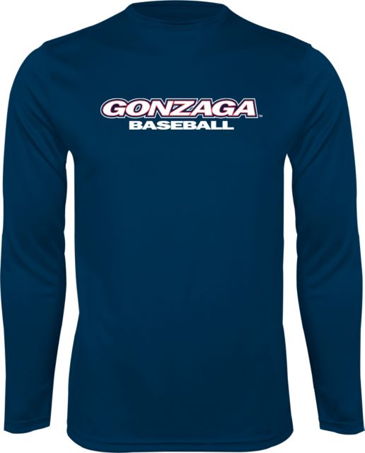 Gonzaga Performance Longsleeve Shirt Baseball - ONLINE ONLY