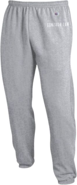 Gonzaga Champion Banded Bottom Sweatpants Gonzaga Law Seal - ONLINE ONLY