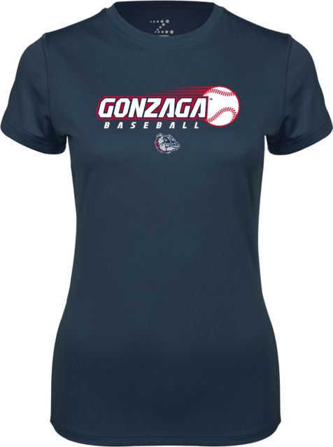 Gonzaga Ladies Syntrel Performance Tee Gonzaga Baseball Flying Ball - ONLINE ONLY