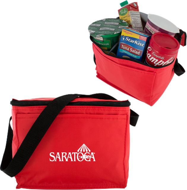 NYRA Six Pack Cooler Saratoga Official Mark