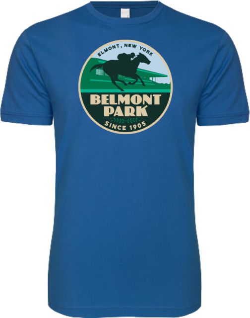 NYRA Next Level SoftStyle T Shirt Belmont Park Badge