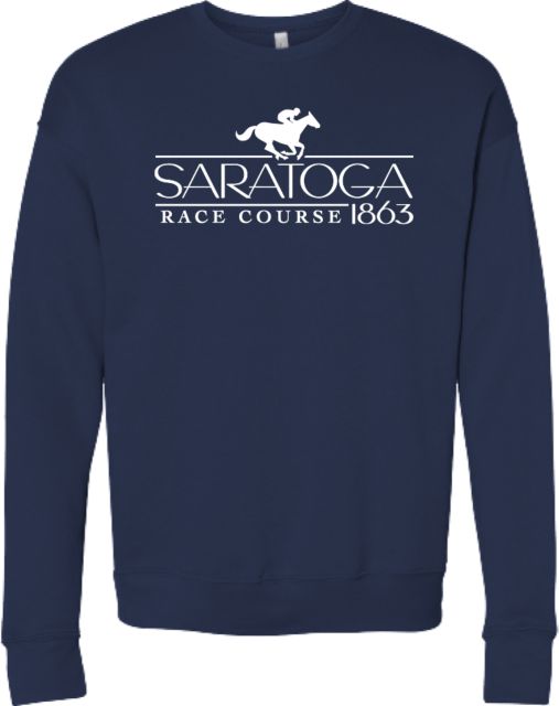 NYRA Bella + Canvas Fleece Crew Saratoga - Gem of a Track