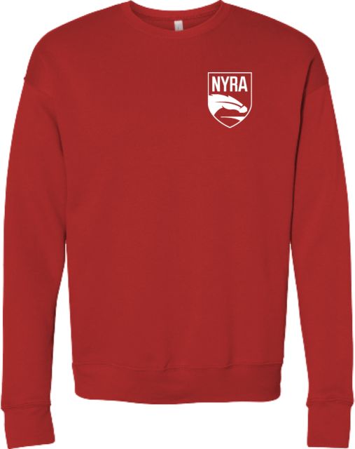 NYRA Bella + Canvas Fleece Crew NYRA Official Mark
