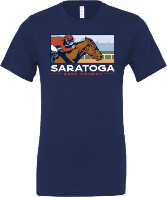 NYRA Bella + Canvas Jersey Cotton T Shirt Saratoga - Around the Bend