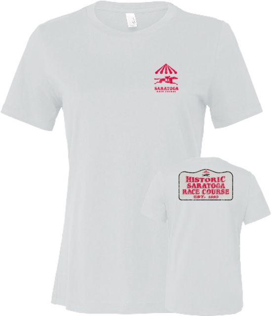 NYRA Bella + Canvas Womens Relaxed Cotton T Shirt Saratoga RC Sign
