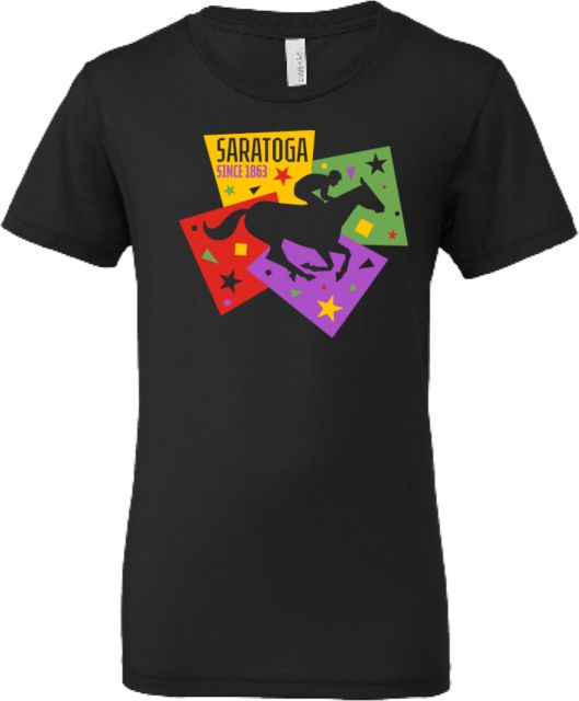 NYRA Bella + Canvas Youth Jersey T Shirt Saratoga - Winning Celebration
