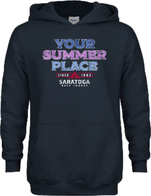 NYRA Youth Fleece Hoodie Saratoga - Your Summer Place Distressed