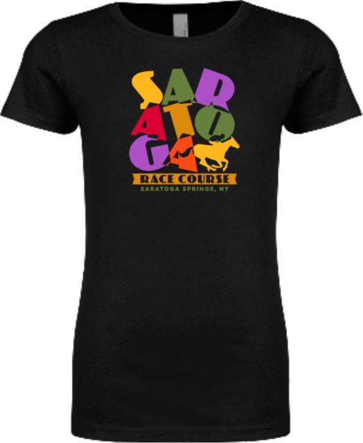 NYRA Next Level Girls Fashion Fit T Shirt Saratoga - Caps