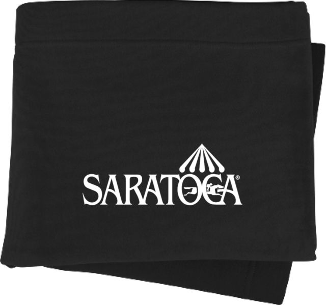 NYRA Sweatshirt Blanket Saratoga Official Mark
