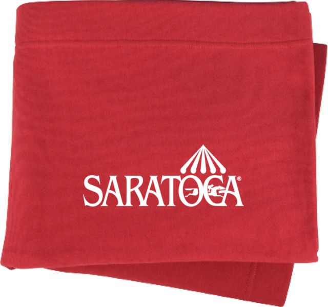 NYRA Sweatshirt Blanket Saratoga Official Mark