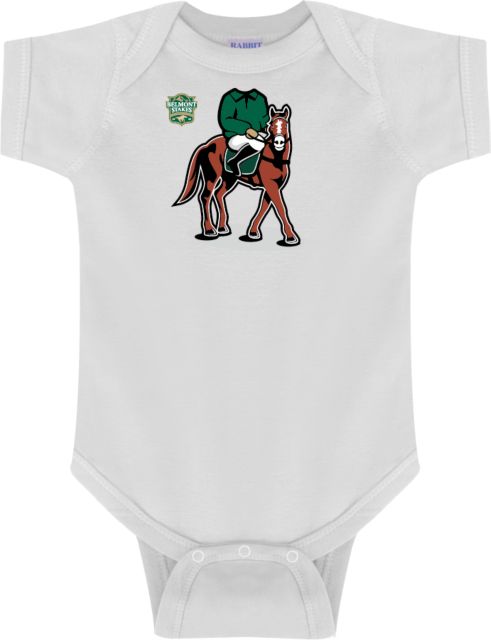 2024 Belmont Stakes White Infant Onesie