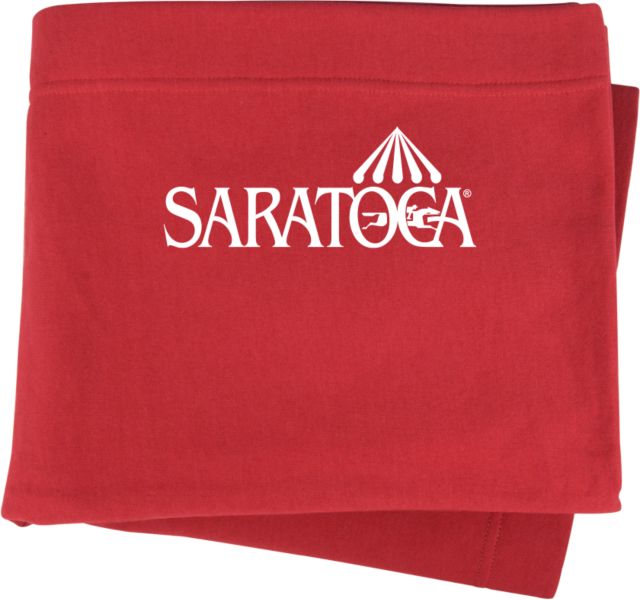 Saratoga Red Sweatshirt Blanket
