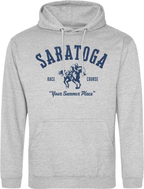 Saratoga Just Hoods Heather Grey College Hoodie