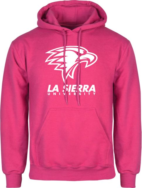 La Sierra Fuchsia Fleece Hoodie Primary Mark - ONLINE ONLY