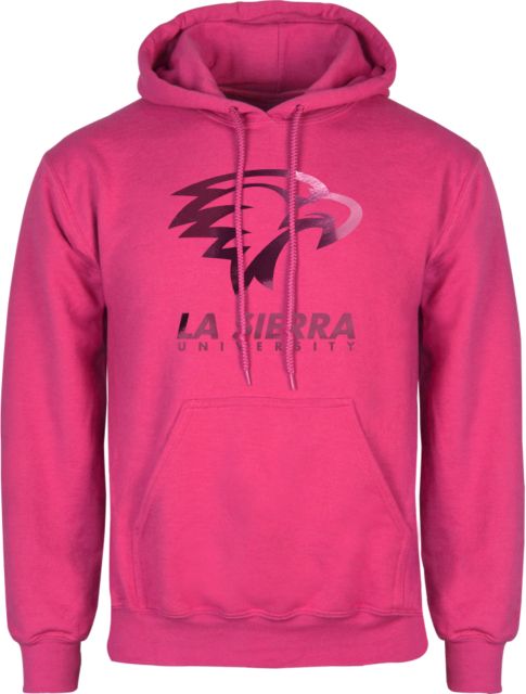La Sierra Fuchsia Fleece Hoodie Primary Mark - ONLINE ONLY