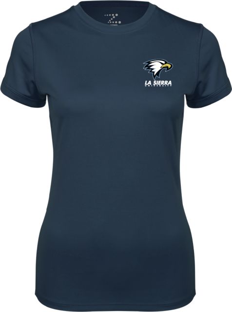La Sierra Womens Performance Short Sleeve Tee Primary Mark - ONLINE ONLY