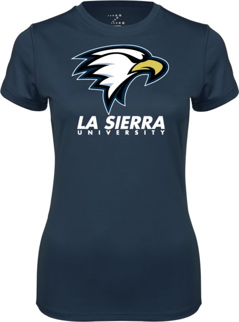 La Sierra Womens Performance Short Sleeve Tee Primary Mark - ONLINE ONLY