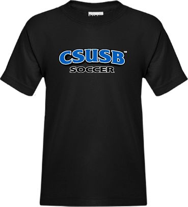 Cal State San Bernardino Youth T Shirt Soccer - ONLINE ONLY