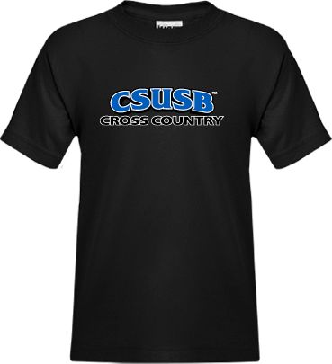 Cal State San Bernardino Youth T Shirt Cross Country - ONLINE ONLY