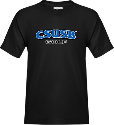 Cal State San Bernardino Youth T Shirt Golf - ONLINE ONLY