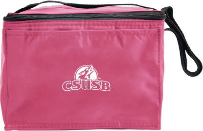 Cal State San Bernardino Six Pack Cooler Primary Logo - ONLINE ONLY