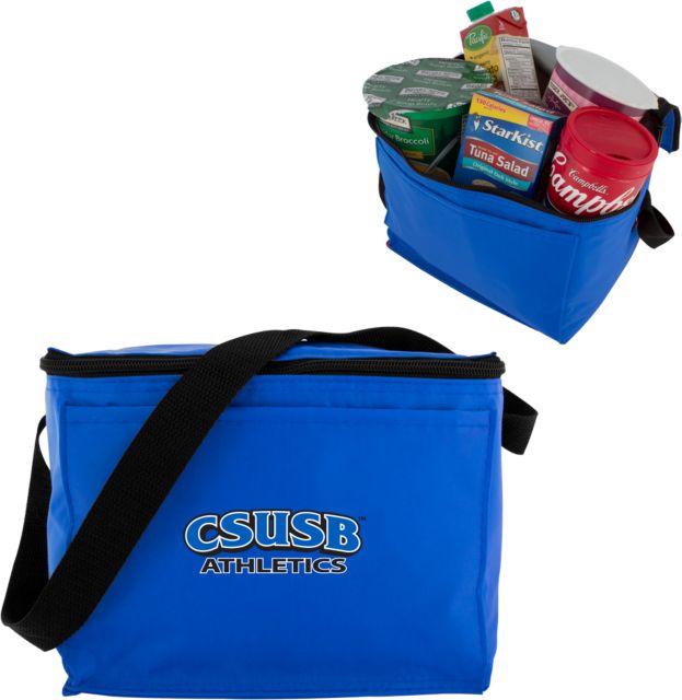 Cal State San Bernardino Six Pack Cooler CSUSB Athletics - ONLINE ONLY